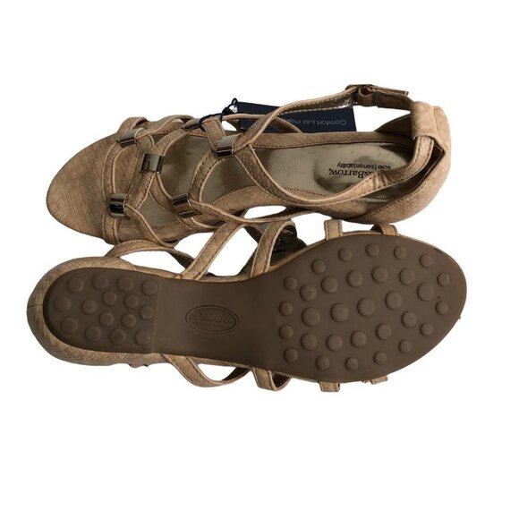 CROFT & BARROW sole (sense) ability SANDALS  sz‎ 8 NEW WITH TAG - Picture 3 of 7